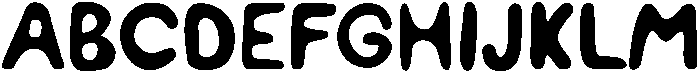 Melbourne Regular otf (400) Font UPPERCASE