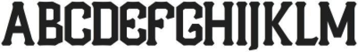 Melbrick-Regular otf (400) Font UPPERCASE