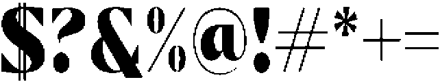 Melfin Regular otf (400) Font OTHER CHARS