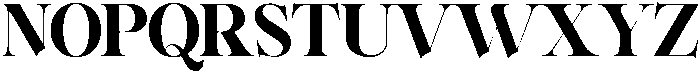 Melfin Regular otf (400) Font UPPERCASE