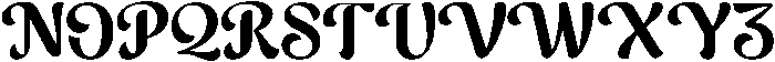Melfina otf (400) Font UPPERCASE