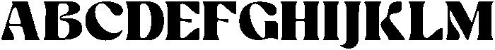 Melfira Bold otf (700) Font UPPERCASE