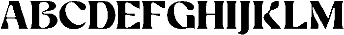 Melfira SemiBold otf (600) Font UPPERCASE