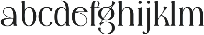 Melgis Tp Medium otf (500) Font LOWERCASE