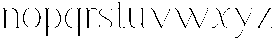 Melgita Benka Extra Light otf (200) Font LOWERCASE