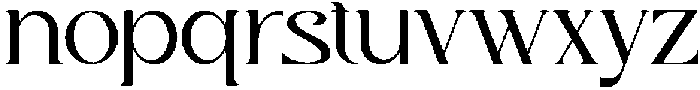 Melina Regular otf (400) Font LOWERCASE