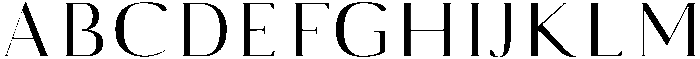 Melina-Regular otf (400) Font UPPERCASE