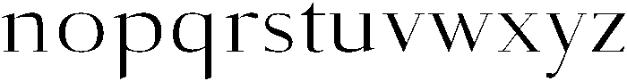 Melina-Regular otf (400) Font LOWERCASE