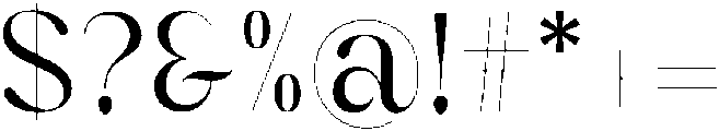 Melinda-Regular otf (400) Font OTHER CHARS