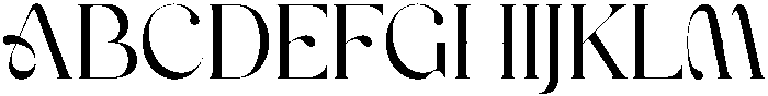 Melinda-Regular otf (400) Font UPPERCASE