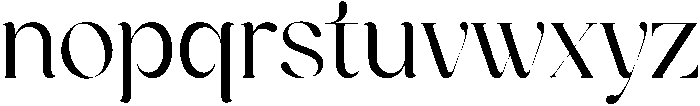 Melinda-Regular otf (400) Font LOWERCASE