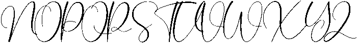 Melinda Regular otf (400) Font UPPERCASE