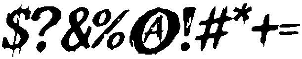 MeliodLarsen otf (400) Font OTHER CHARS