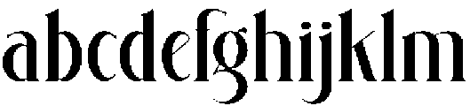 Melisa Regular otf (400) Font LOWERCASE