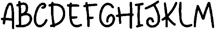 Melisa ttf (400) Font UPPERCASE