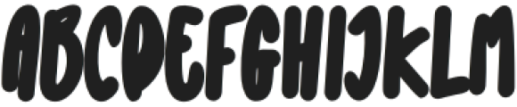 Melisher Regular otf (400) Font UPPERCASE