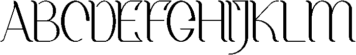 Meliska otf (400) Font UPPERCASE
