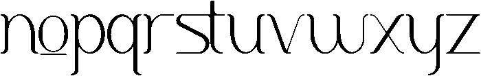 Meliska otf (400) Font LOWERCASE