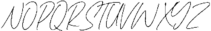 Melisma Signature otf (400) Font UPPERCASE