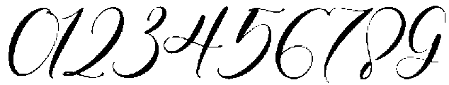 Mellanie otf (400) Font OTHER CHARS