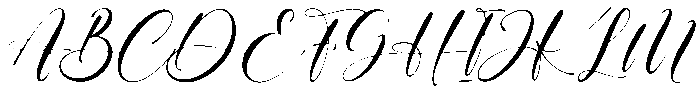 Mellanie otf (400) Font UPPERCASE