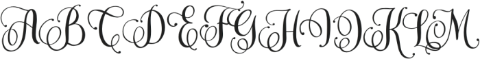 Mellanta otf (400) Font UPPERCASE