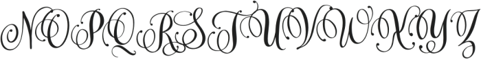 Mellanta otf (400) Font UPPERCASE