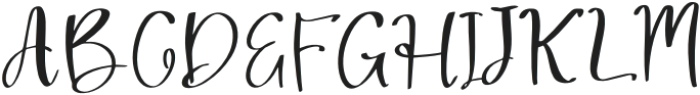 Mellanttona Regular otf (400) Font UPPERCASE