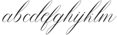 Mellintina Calligraphy Regular otf (400) FONT
