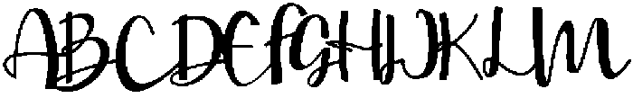 Mellisa otf (400) Font UPPERCASE