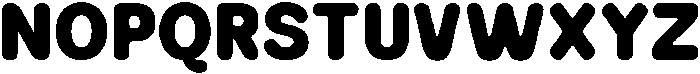 Melloby Regular otf (400) Font UPPERCASE
