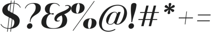 Melloida Black Italic ttf (900) Font OTHER CHARS