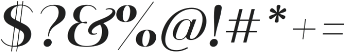 Melloida Bold Italic ttf (700) Font OTHER CHARS