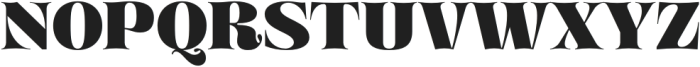 Mellora Regular otf (400) Font UPPERCASE