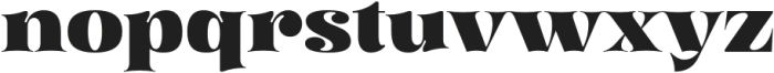Mellora Regular otf (400) Font LOWERCASE