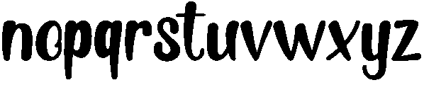 Mellow Regular otf (400) Font LOWERCASE