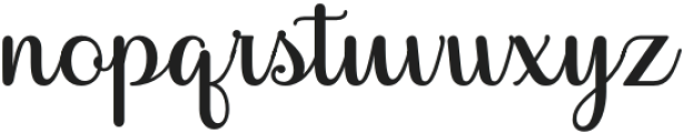 Mellow Sweety Script Regular otf (400) Font LOWERCASE