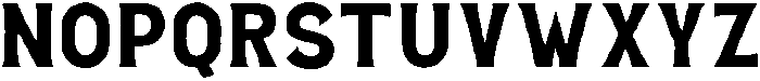 Mellow soft bold Regular otf (700) Font UPPERCASE