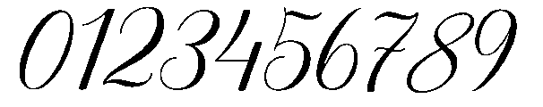 Melly Script Regular otf (400) Font OTHER CHARS