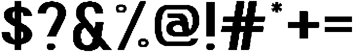 Melnofa Regular otf (400) Font OTHER CHARS