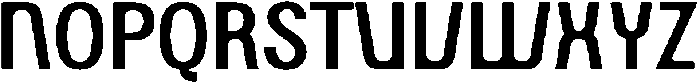 Melnofa Regular otf (400) Font UPPERCASE