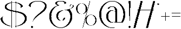 Melodi Regular otf (400) Font OTHER CHARS