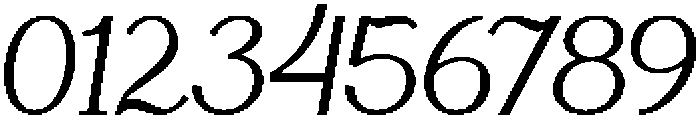Melodina Regular otf (400) Font OTHER CHARS