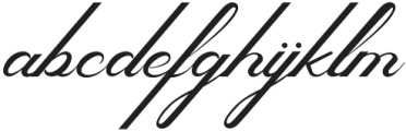 Melodious Script Regular otf (400) Font LOWERCASE