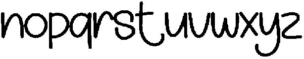 Melody Christmas Regular otf (400) Font LOWERCASE