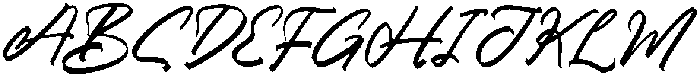 Melody Life Italic otf (400) Font UPPERCASE