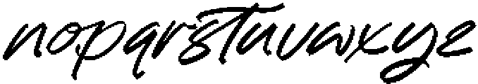 Melody Life Italic otf (400) Font LOWERCASE