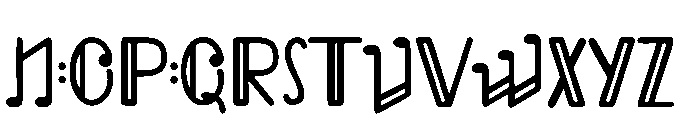 Melody Regular otf (400) Font UPPERCASE