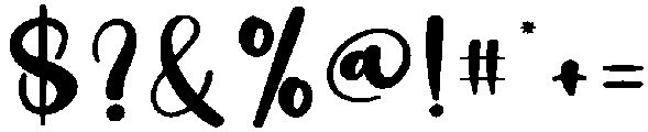 Melody Regular otf (400) Font OTHER CHARS