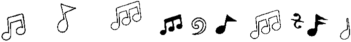 Melody Regular otf (400) Font OTHER CHARS